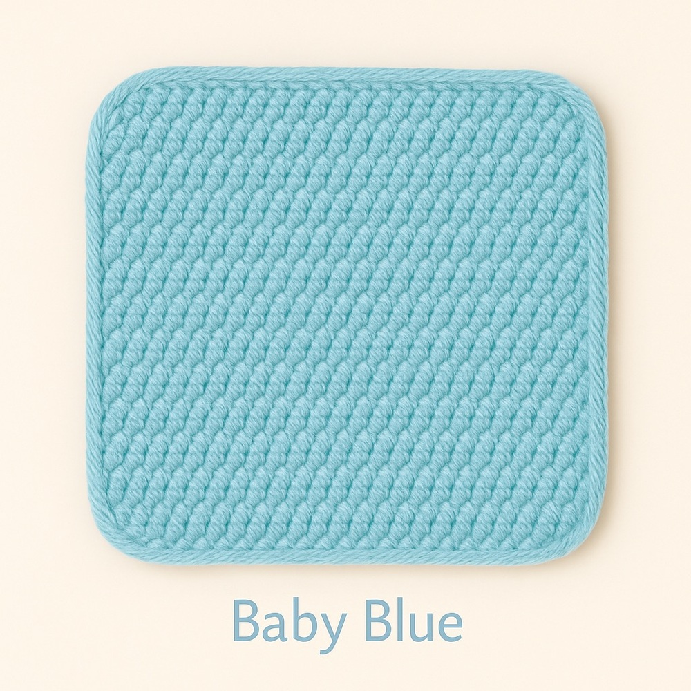 Crochet Washcloth - Handmade Cotton Cloth for Everyday Use